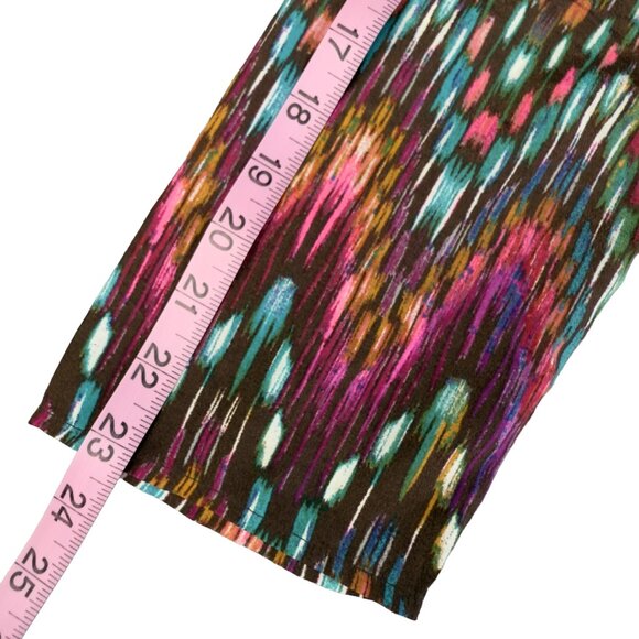 ROCK 47 by WRANGLER Multicolor Boho Ikat Print Boat-Neck Tunic L South Western - Picture 11 of 11